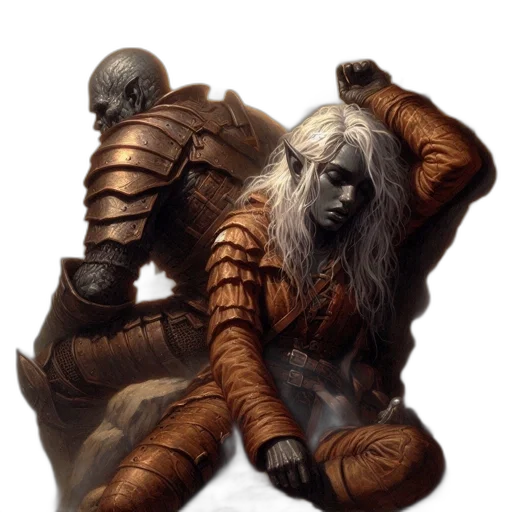 creature, concept art, fantasy art, comic book art transparent PNG cut-out