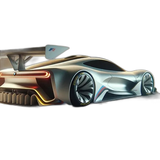 car, concept art, 3d render, photorealistic transparent PNG cut-out
