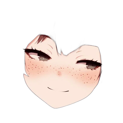 face, mask, hair, creature transparent PNG cut-out