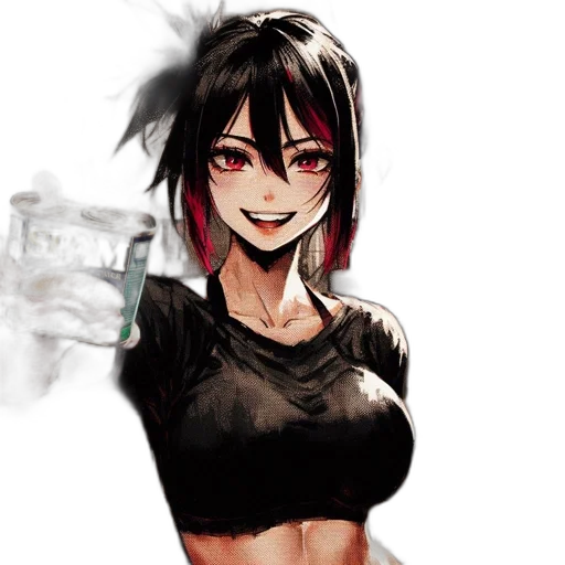 weapon, bottle, pixel art, anime transparent PNG cut-out