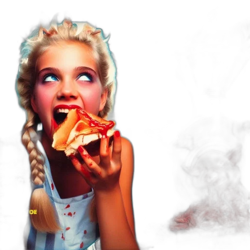 food, face, photorealistic, concept art transparent PNG cut-out