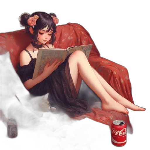 fantasy art, concept art, pixel art, anime transparent PNG cut-out