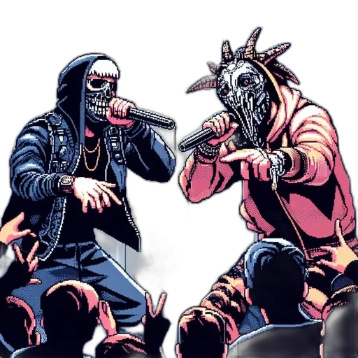 mask, jacket, concept art, comic book art transparent PNG cut-out