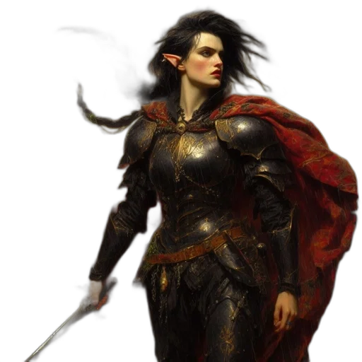 sword, fantasy art, concept art, comic book art transparent PNG cut-out