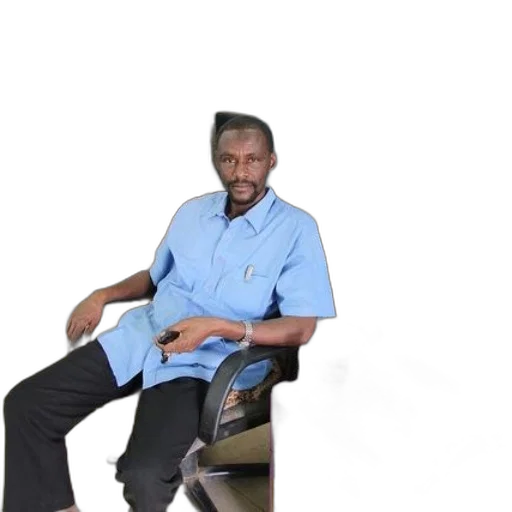 staff, furniture, jacket, face transparent PNG cut-out