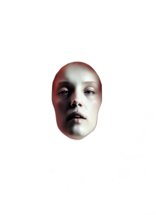 face, mask, robot, creature transparent PNG cut-out