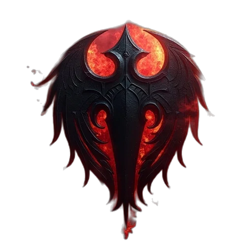 mask, dragon, face, sword transparent PNG cut-out