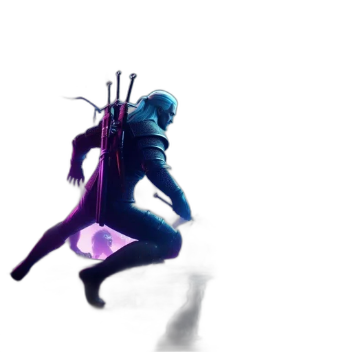 sword, weapon, staff, robot transparent PNG cut-out
