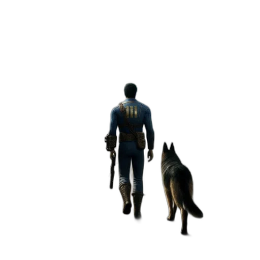 animal, staff, creature, robot transparent PNG cut-out