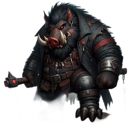 staff, creature, concept art, fantasy art transparent PNG cut-out