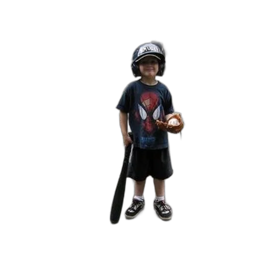 3d render, young, child, spider-man transparent PNG cut-out