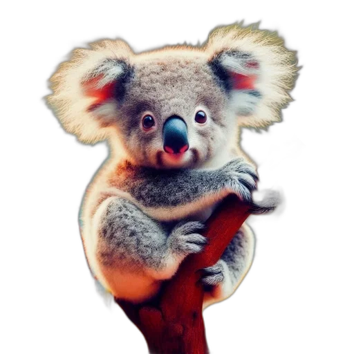 animal, creature, staff, photorealistic transparent PNG cut-out