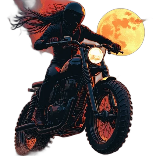 comic book art, concept art, fantasy art, red transparent PNG cut-out