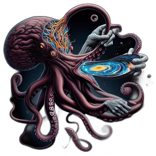 creature, staff, concept art, fantasy art transparent PNG cut-out