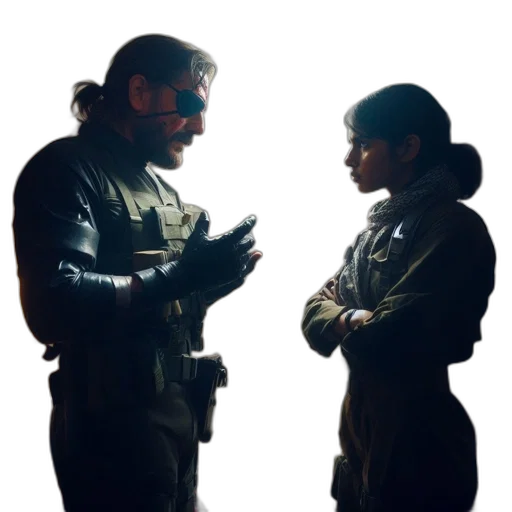 jacket, cyberpunk, concept art, comic book art transparent PNG cut-out
