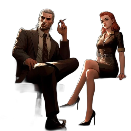 concept art, comic book art, pixel art, 3d render transparent PNG cut-out