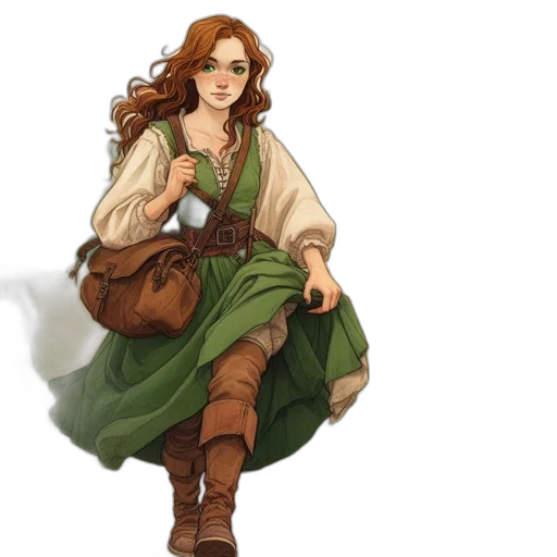 dress, fantasy art, concept art, pixel art transparent PNG cut-out