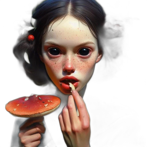 food, face, creature, mask transparent PNG cut-out