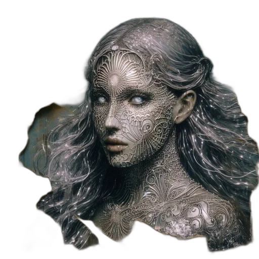 mask, face, jewelry, creature transparent PNG cut-out