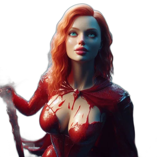dress, comic book art, concept art, fantasy art transparent PNG cut-out