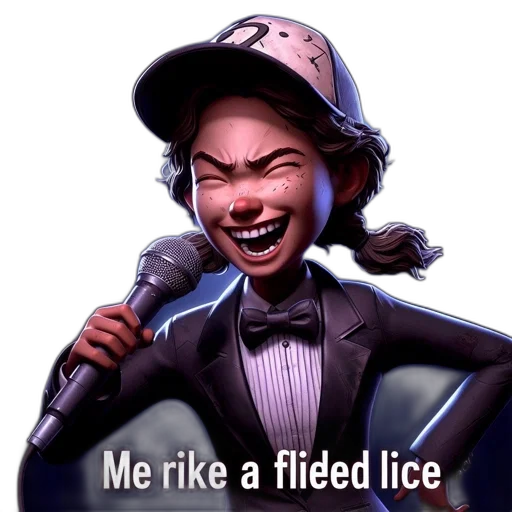 face, hat, food, staff transparent PNG cut-out