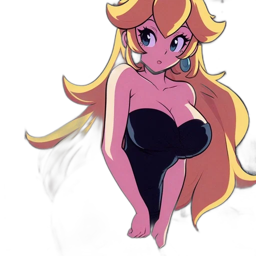 dress, crown, concept art, anime transparent PNG cut-out