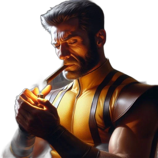 comic book art, concept art, fantasy art, cyberpunk transparent PNG cut-out