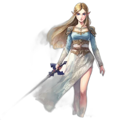 sword, dress, staff, weapon transparent PNG cut-out