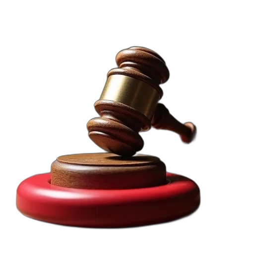gavel, auction, hammer, says transparent PNG cut-out
