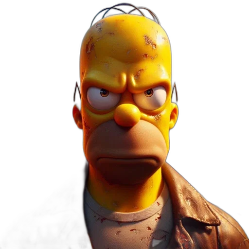 mask, face, creature, 3d render transparent PNG cut-out