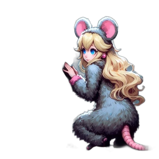 staff, animal, pixel art, concept art transparent PNG cut-out