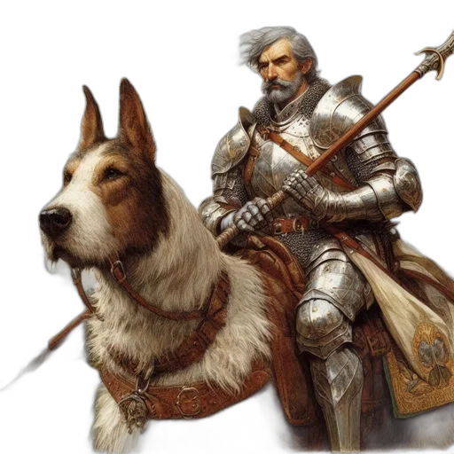 animal, sword, fantasy art, concept art transparent PNG cut-out