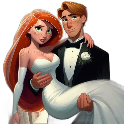 dress, cartoon, concept art, comic book art transparent PNG cut-out