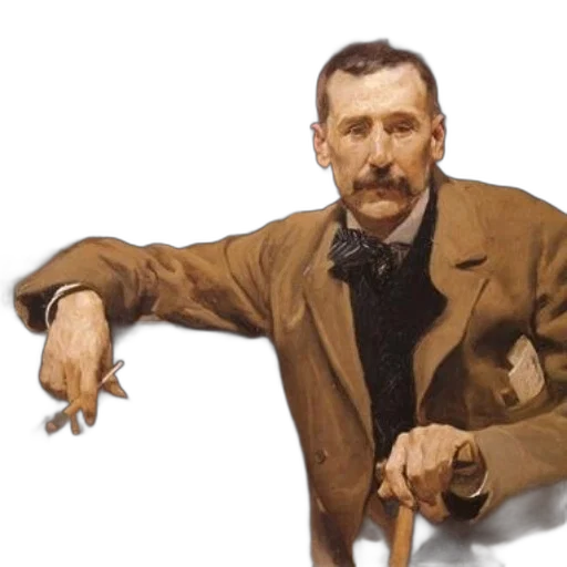 jacket, staff, face, animal transparent PNG cut-out