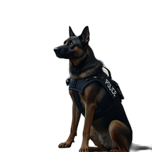 staff, jacket, animal, weapon transparent PNG cut-out