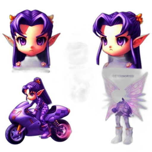concept art, 3d render, fantasy art, pixel art transparent PNG cut-out