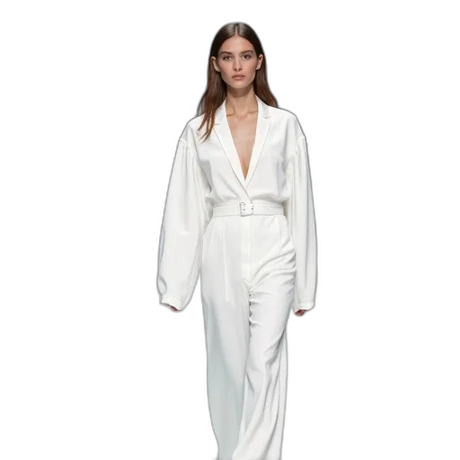dress, model, wearing, white transparent PNG cut-out