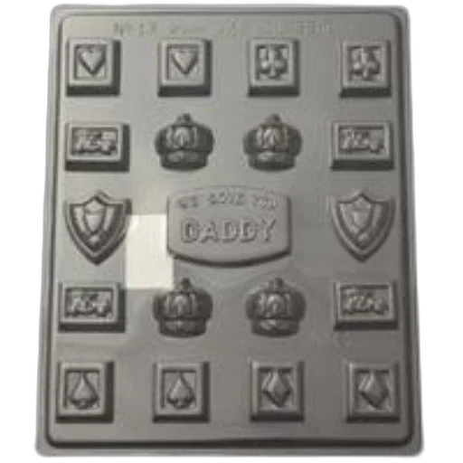 jewelry, chocolate, mold, various transparent PNG cut-out