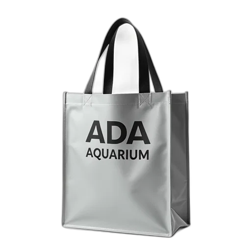 silver, reusable, shopping, bag transparent PNG cut-out