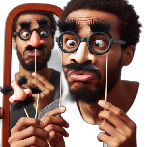 mask, face, staff, cartoon transparent PNG cut-out