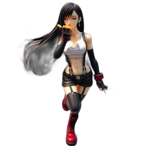 3d render, concept art, fantasy art, pixel art transparent PNG cut-out