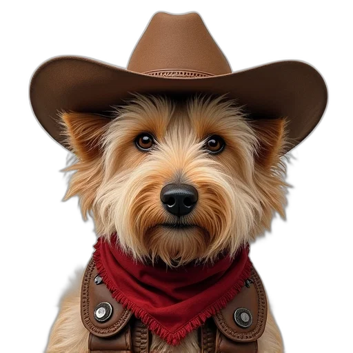 hat, animal, jacket, staff transparent PNG cut-out