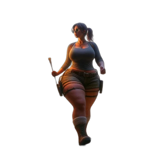 staff, weapon, sword, dress transparent PNG cut-out