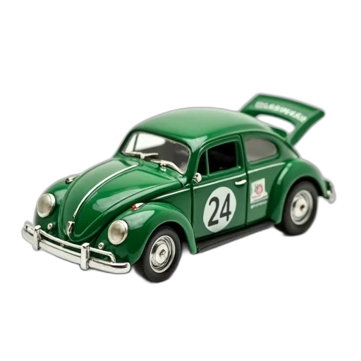 car, 3d render, photorealistic, green transparent PNG cut-out