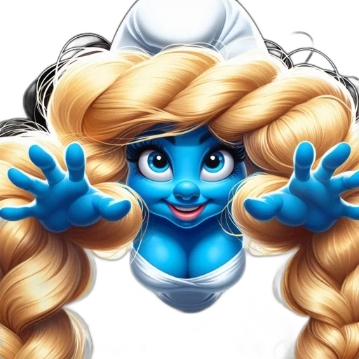hair, face, mask, crown transparent PNG cut-out