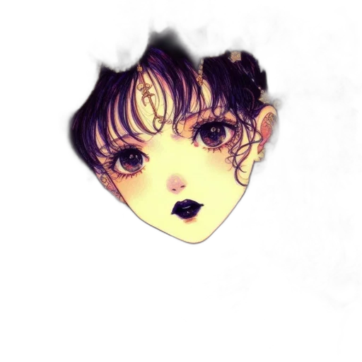 face, mask, creature, staff transparent PNG cut-out