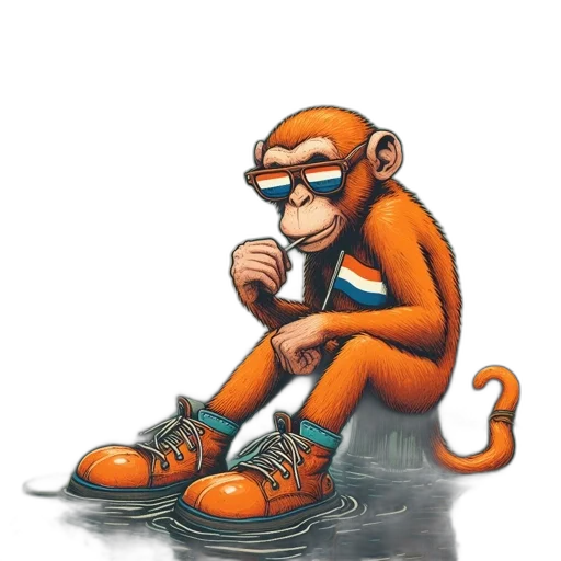 animal, creature, jacket, concept art transparent PNG cut-out