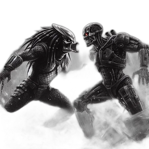 creature, robot, concept art, comic book art transparent PNG cut-out