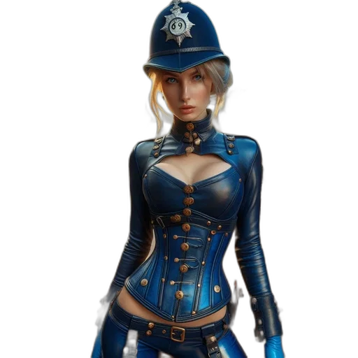 jacket, hat, staff, concept art transparent PNG cut-out