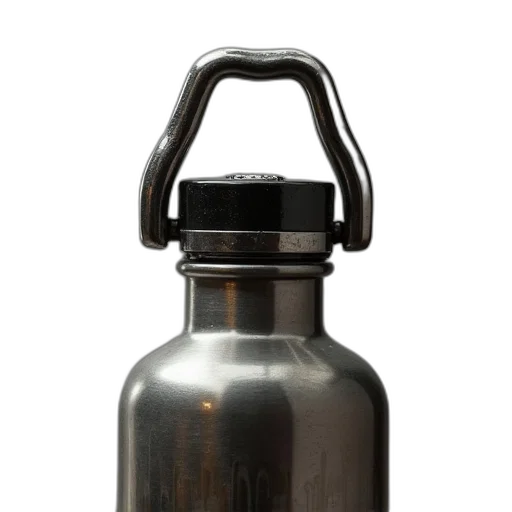bottle, weapon, 3d render, photorealistic transparent PNG cut-out